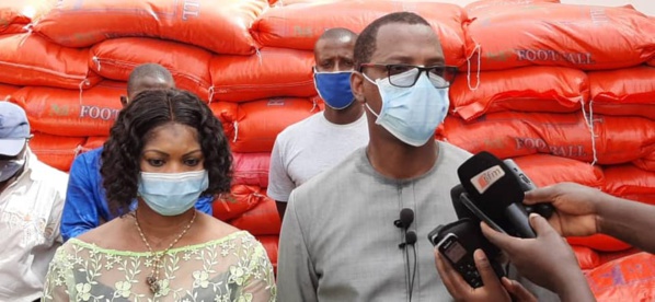 Contre le Coronavirus,  Mame Boye Diao offre 150tonnes de riz , 5.000 litres d'huile... à la population de Kolda 