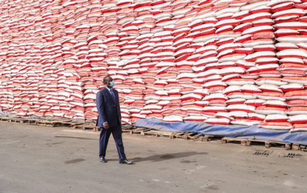 Aide alimentaire : 40 tonnes de riz disparues retrouvées à…