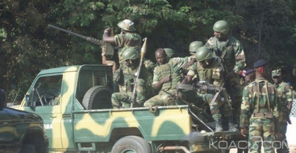 Bignona: Un véhicule de l'armée saute sur une mine... Bignona: Un véhicule de l'armée saute sur une mine...