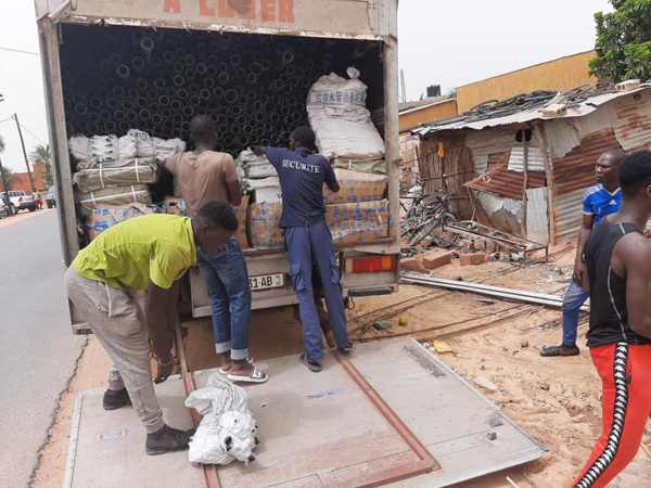 Extension du réseau d'eau au Cap Skirring: Le matériel est arrivé ce matin