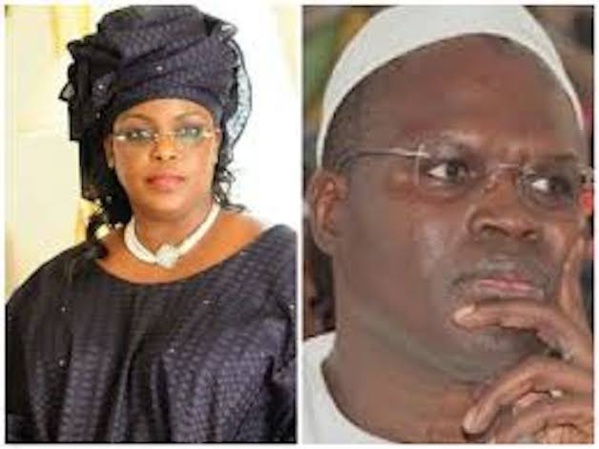 Présentation de condoléances: Marième Faye chez Khalifa Sall