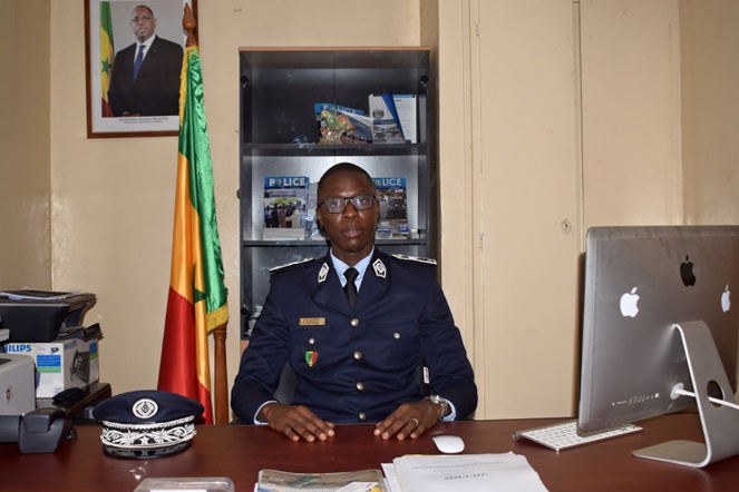Mouhamed GUEYE, nouveau porte parole de la police nationale Mouhamed GUEYE, nouveau porte parole de la police nationale