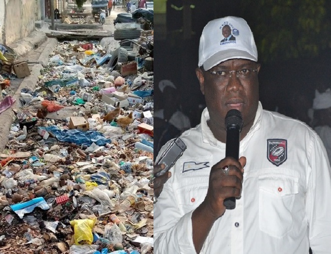 Des caniveaux érigés en dépotoirs à Ziguinchor: Abdoulaye Baldé dénonce Des caniveaux érigés en dépotoirs à Ziguinchor: Abdoulaye Baldé dénonce