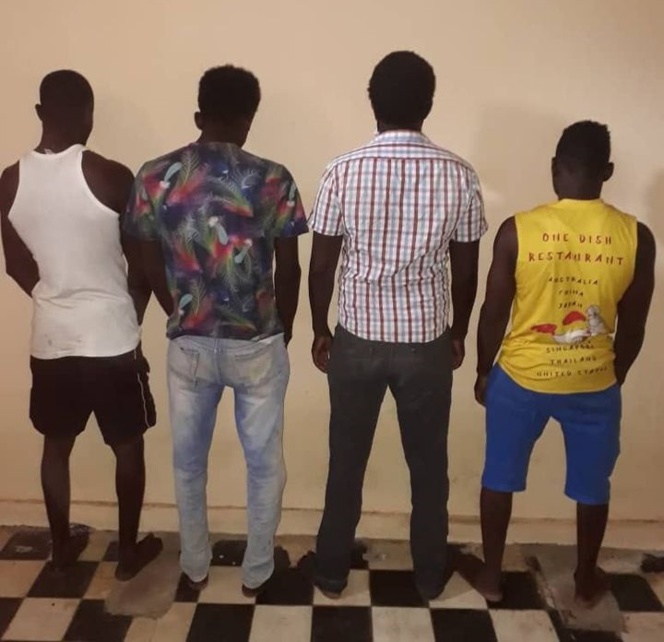 VOL À MAIN ARMÉE: Quatre assaillants arrêtés