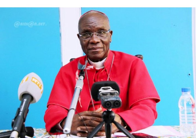 Le cardinal Jean Pierre Kutwa: 