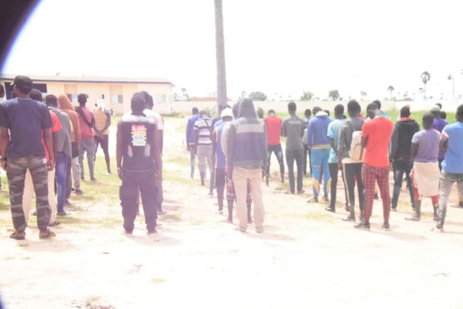 ARRETS SUR IMAGES: Les 73 migrants et les passeurs arrêtés à Djiffer