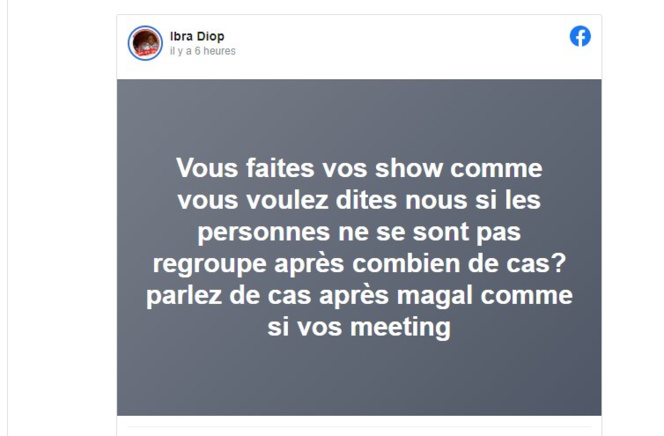 Covid-19: Quand les responsables de l'APR violent les mesures du ministre de l'intérieur
