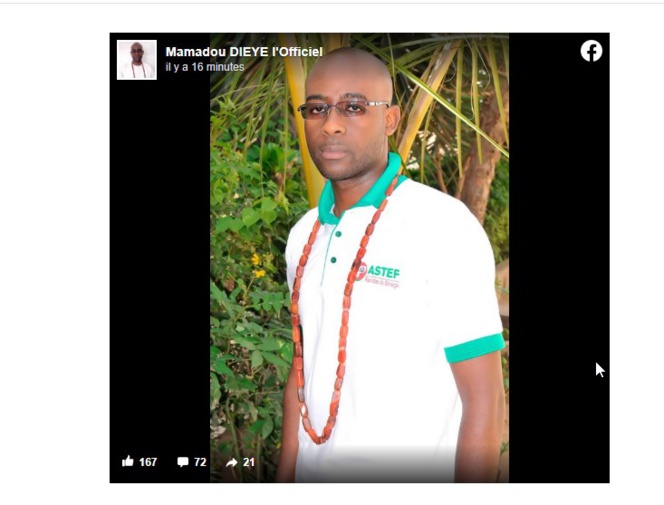 Le capitaine Dieye a t-il rejoint le PASTEF ? Le capitaine Dieye a t-il rejoint le PASTEF ?