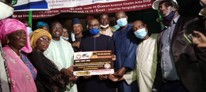 Financement de 100 millions: Le FONGIP redonne de l'espoir aux jeunes de Sandiara Financement de 100 millions: Le FONGIP redonne de l'espoir aux jeunes de Sandiara