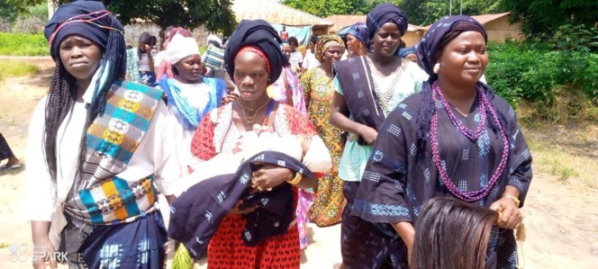 Le royaume "Essoumal" de Kagnout célèbre la naissance de la princesse "Dieynaba" en présence de son homonyme Dieynaba GOUDIABY 