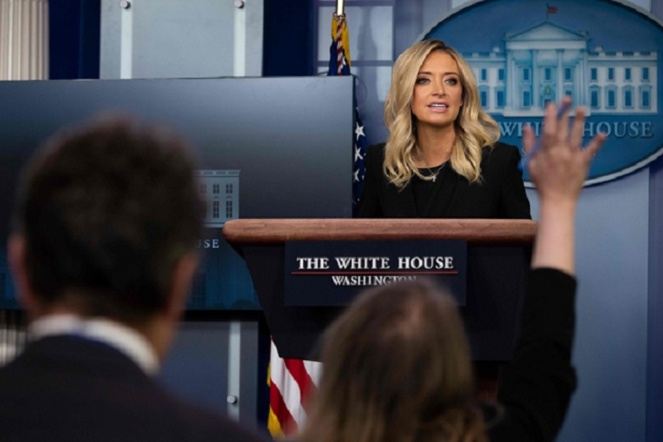 Coronavirus: La porte-parole de la Maison blanche atteinte à son tour Coronavirus: La porte-parole de la Maison blanche atteinte à son tour