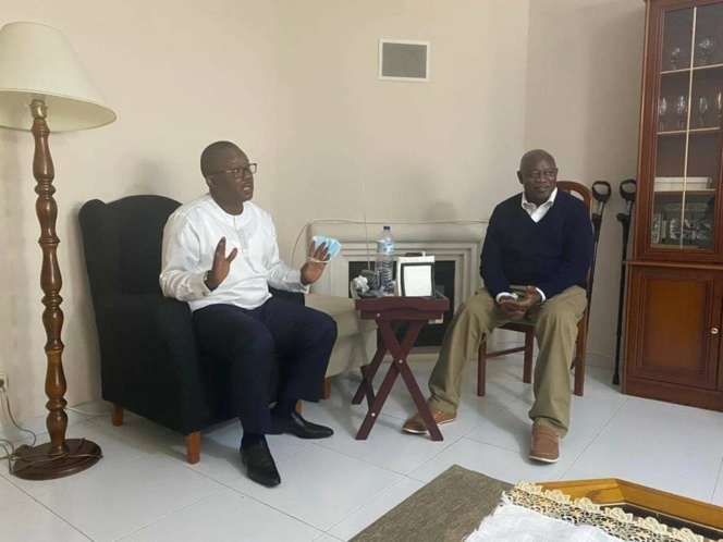 Embaló rend visite à un grand responsable du PAIGC