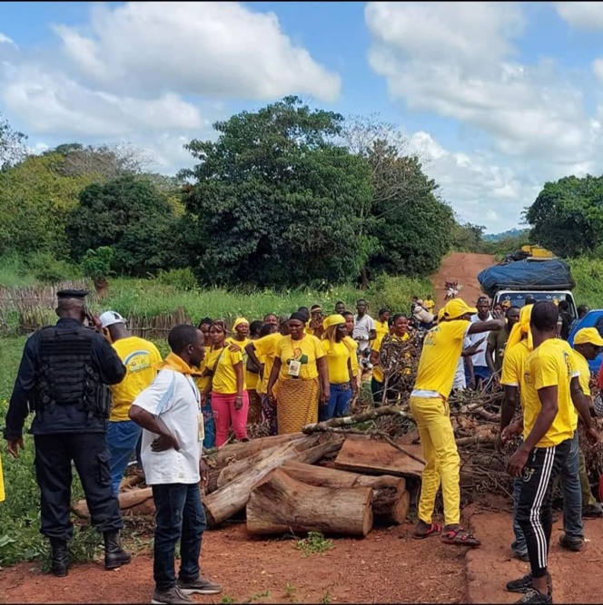 Présidentielle en Guinée: Cellou Dalein Diallo bloqué Présidentielle en Guinée: Cellou Dalein Diallo bloqué