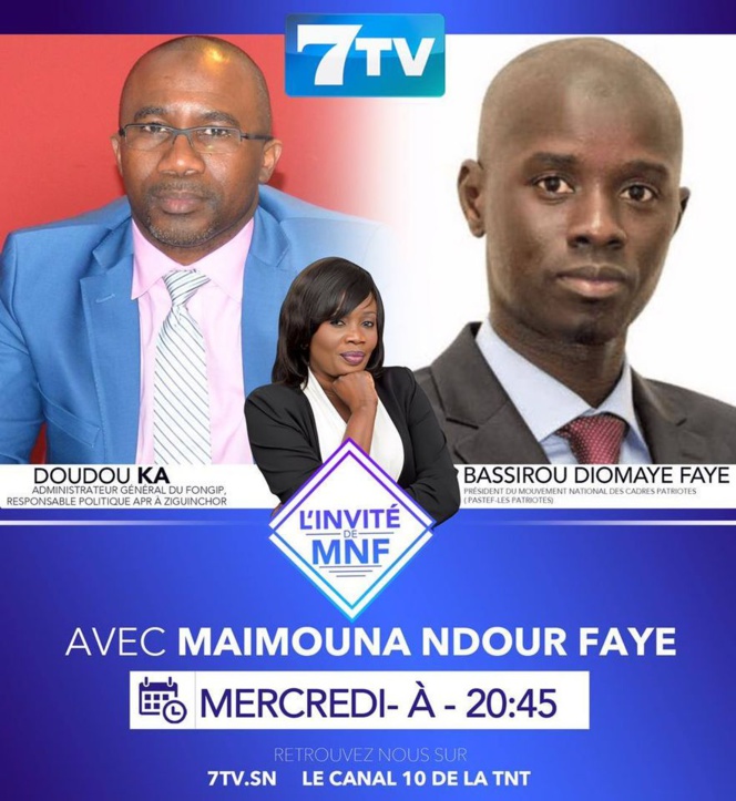 Débat sur 7TV: Cheikh Issa Sall prend la tangente face à Bassirou Diomaye Faye de Pastef Débat sur 7TV: Cheikh Issa Sall prend la tangente face à Bassirou Diomaye Faye de Pastef