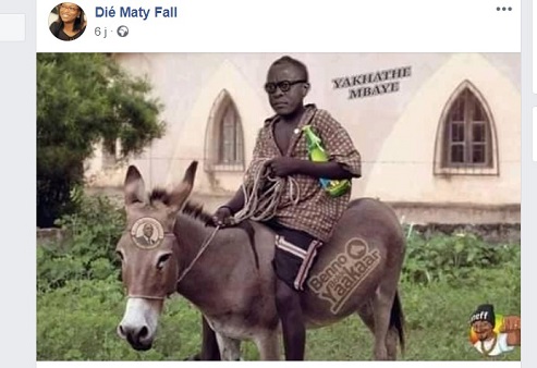 Affaire Dié Maty Fall: La CNTS-Soleil dénonce la publication de cette caricature qui illustre leur DG Yakham Mbaye Affaire Dié Maty Fall: La CNTS-Soleil dénonce la publication de cette caricature qui illustre leur DG Yakham Mbaye