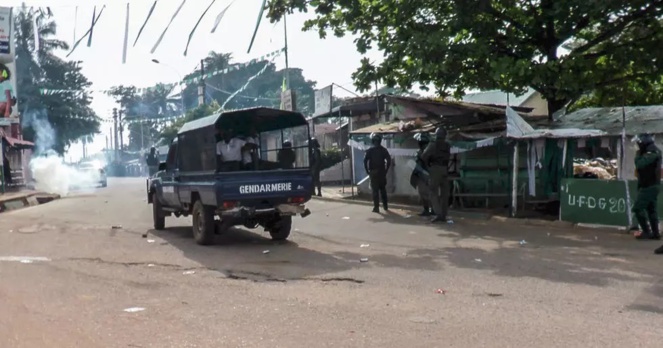 Présidentielle en Guinée: heurts à Conakry, trois morts Présidentielle en Guinée: heurts à Conakry, trois morts