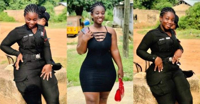 Ama Serwaa Dufie, « la plus belle femme au service de la police du Ghana »