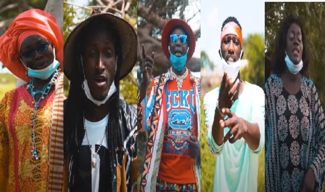 Exclusivité! Paco Diatta et Cie lancent le single "Vivre avec Covid" Exclusivité! Paco Diatta et Cie lancent le single "Vivre avec Covid"