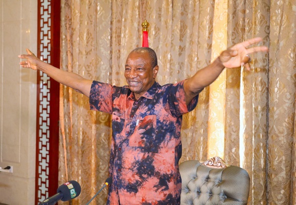 Guinée : Alpha Condé proclamé président pour un troisième mandat d’affilée