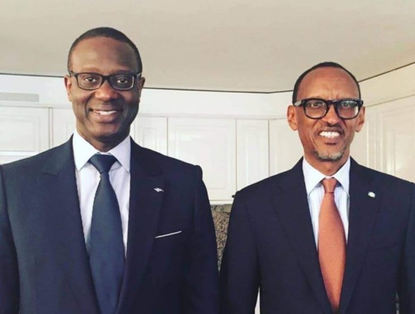 Tidjane Thiam nommé PCA du Rwanda Finance limited Tidjane Thiam nommé PCA du Rwanda Finance limited