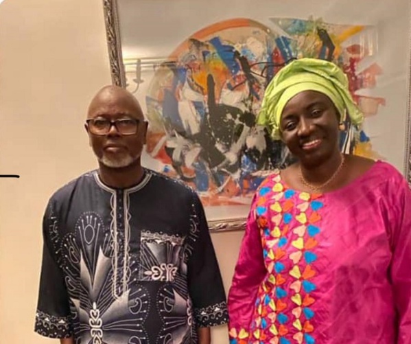 Mimi Touré rencontre Alioune Tine
