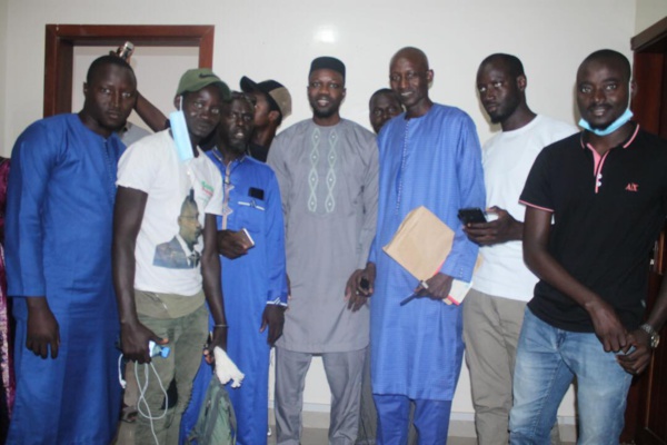 PASTEF/ Sonko reçoit Cheikh Bamba Diéye et enregistre des ralliements