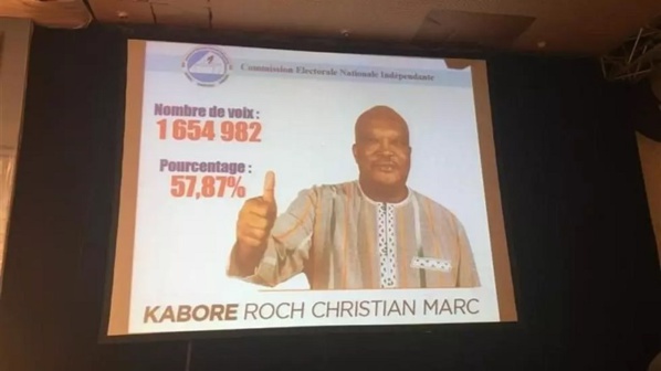 Présidentielle au Burkina Faso: victoire du président Kaboré Présidentielle au Burkina Faso: victoire du président Kaboré