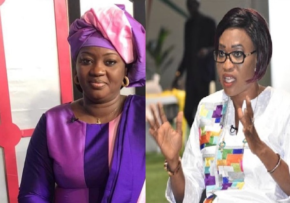 Zahra Iyane Thiam bloque Yaye Fatou Diagne à l'entrée