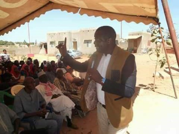 "Nous sommes désolés mais Mr Mahmouth Saleh n'a aucune légitimité politique pour nous imposer des élections locales en fin 2021"