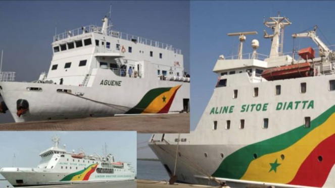 Liaison maritime Dakar-Ziguinchor: Le bateau "Aline Diatta" est en état de vétusté très avancé...Le Cosama n'a plus d'argent...
