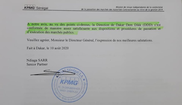 Dakar Dem Dikk: Ce que l'ARMP a dit sur la gestion de l'ex DG, Me Moussa Diop Dakar Dem Dikk: Ce que l'ARMP a dit sur la gestion de l'ex DG, Me Moussa Diop