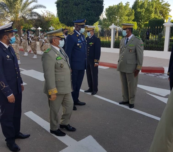 Le Chef d'Etat-major général des Armées, Biram Diop est en Mauritanie Le Chef d'Etat-major général des Armées, Biram Diop est en Mauritanie