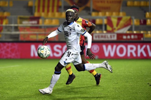 Pro League : Avec un doublé, Krépin Diatta mène le Club Brugge à la victoire