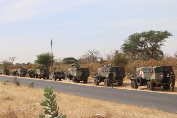 "L’armée est en opération dans la bande frontalière" "L’armée est en opération dans la bande frontalière"