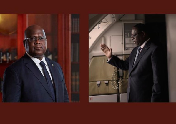 Union africaine: Tshisekedi élu, Macky officiellement son dauphin Union africaine: Tshisekedi élu, Macky officiellement son dauphin