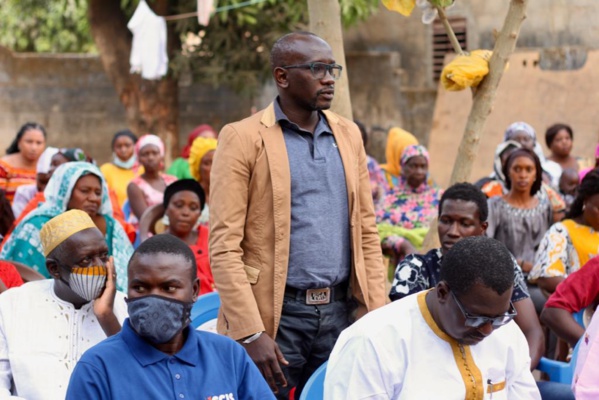Ziguinchor : Le président Seydou Sané multiplie ses visites de terrain Ziguinchor : Le président Seydou Sané multiplie ses visites de terrain