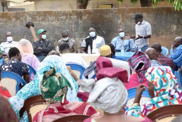 Ziguinchor : Le président Seydou Sané multiplie ses visites de terrain