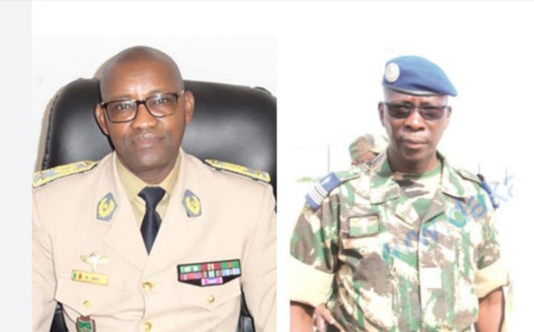 GENDARMERIE : Les généraux Moussa Fall et Mamadou Gaye promus GENDARMERIE : Les généraux Moussa Fall et Mamadou Gaye promus