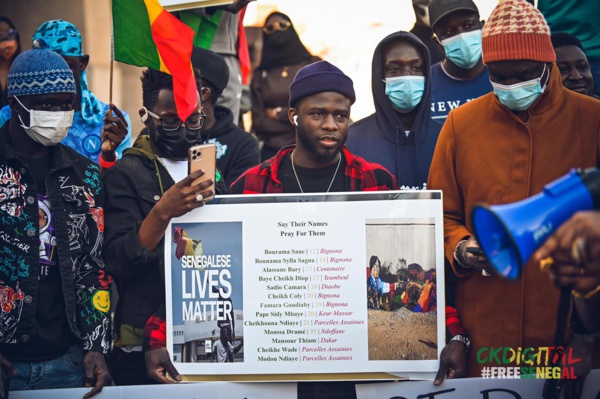Libération des détenus politiques: Paris, Ottawa, New York... La diaspora Sénégalaise a tenu sa marche