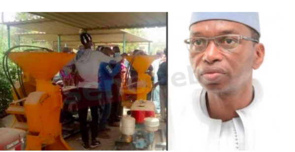 Allègements des travaux des femmes : Moussa Baldé distribue 11 moulins à Kolda