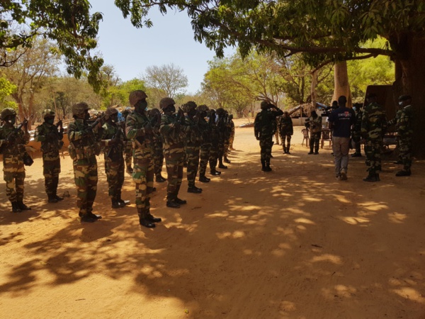 Le général d'armée aérienne Birame Diop, a fait ses adieux à la Zone militaire n°5