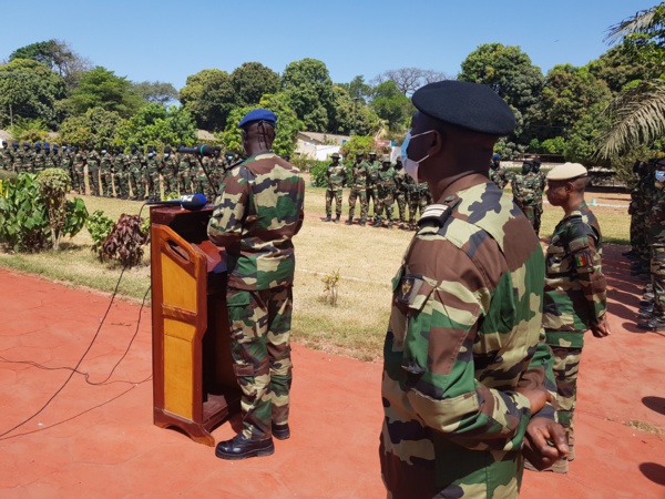 Le général d'armée aérienne Birame Diop, a fait ses adieux à la Zone militaire n°5