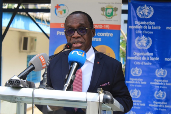 Jean-Marie Vianny Yaméogo, représentant de l'OMS en Côte d’Ivoire : 