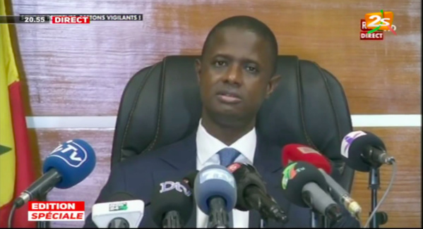 Report des élections locales :  Antoine Félix Diome tente de convaincre