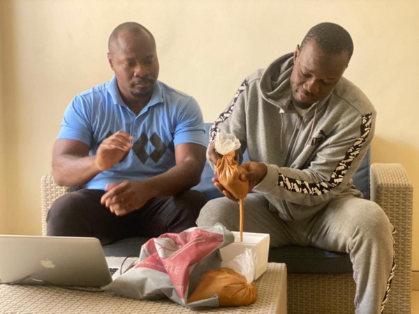 Bassirou Diomaye Faye commente cette photo : «Quand le joola rafle tout sur son chemin...» Bassirou Diomaye Faye commente cette photo : «Quand le joola rafle tout sur son chemin...»