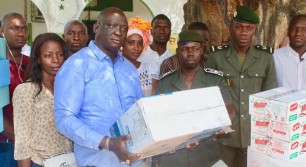 MAC de Ziguinchor: Seydou Sané offre des matelas, des produits alimentaires... aux détenus