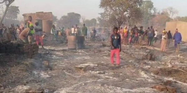 Kédougou: Une centaine de maison brûlées
