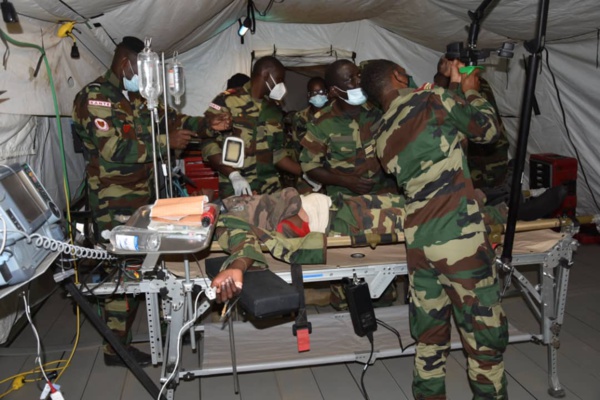Sénégal: L'armée teste son nouveau matériel médical