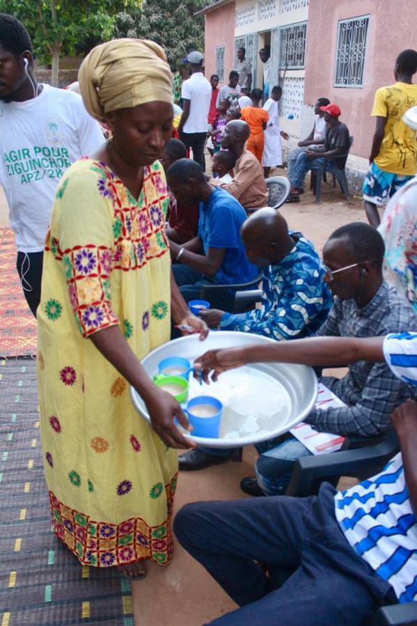 "Merci au Président Seydou Sané pour ce bel esprit de générosité" 