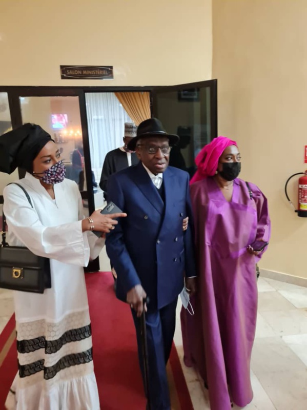 Lamine Diack est arrivé à Dakar Lamine Diack est arrivé à Dakar